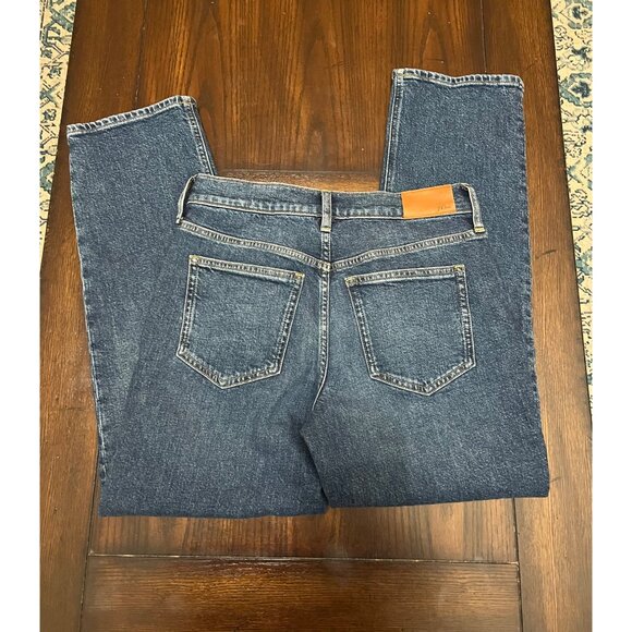 J.Crew Classic Straight Jeans High Rise Medium Wash Women's 27 Liberty St. - Picture 7 of 11